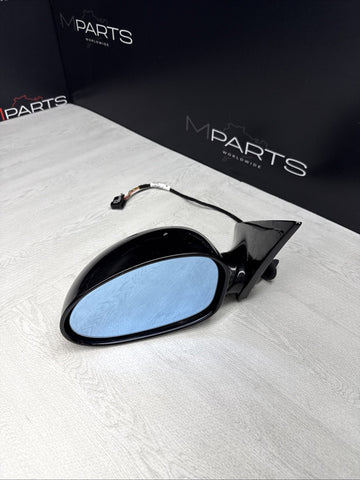 01-06 BMW E46 M3 Left Driver Side View Mirror Jet Black