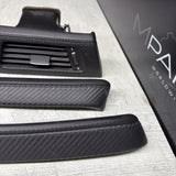 08-13 BMW E92 E93 M3 Interior Trim Set Carbon Leather OEM Genuine *Notes*