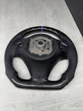 08-13 BMW E90 E92 E93 M3 OHC Carbon fiber Steering Wheel Tri Stitched DCT