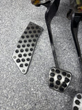 04-09 HONDA S2000 S2K PEDAL SET GAS BRAKE & CLUTCH PEDALS W ALL SENSORS OEM