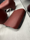 2001-2006 BMW E46 M3 Convertible Imola Red Rear Headrests Head Rests Pair OEM