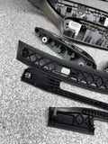 01-06 BMW E46 M3 Convertible Interior Armrests Trim Set Titan Shadow Grey