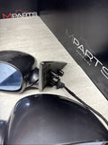 01-06 BMW E46 M3 Side View Door Mirrors Pair Steel Gray  *Notes*