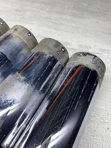 08-13 OEM BMW E92 E93 M3 S65 Rear Exhaust Quad Muffler Tips (4)