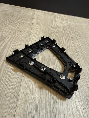 15-20 BMW F80 F82 F83 M3 M4 Center Dome DCT Shift Shifter Plate Painted Black