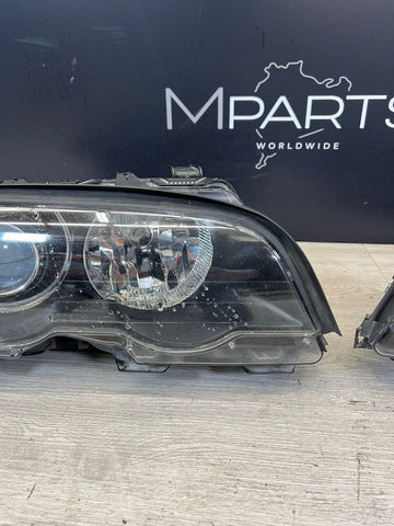 02-06 BMW E46 M3 ORIGINAL Bi Xenon Headlights Stock (Flooded)