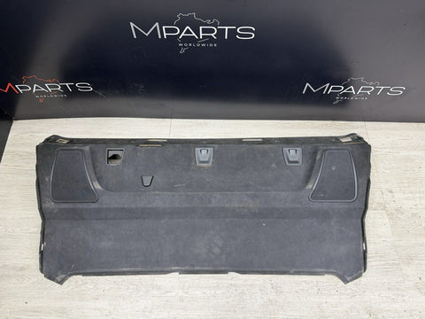 11-16 Bmw F10 5 Series M5 Rear Deck Lid Parcel Shelf Cover Black Alcantara OEM