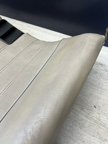 BMW OEM E30 86-92 COUPE REAR SEAT BACK REST BACKREST CUSHION BEIGE LEATHER