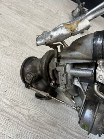 13-15 OEM BMW F10 F13 M5 M6 S63 PWG Garrett Turbo Turbos Turbocharger Set 73k