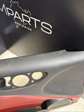 01-06 BMW E46 M3 FRONT LEFT DRIVER SIDE DOOR PANEL CARD IMOLA RED OEM
