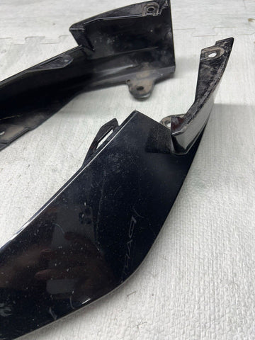 21-25 BMW G80 G82 G83 M3 M4 OEM Gloss Black Front Bumper Corner Splitters