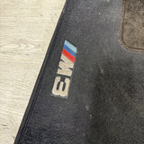 Genuine 01-06 BMW E46 M3 Coupe Carpets Floor Mats Black Front & Rear