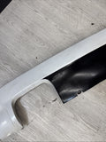 01-06 BMW E46 M3 Rear Bumper Lower Lip Diffuser Trim Panel OEM Alpine White
