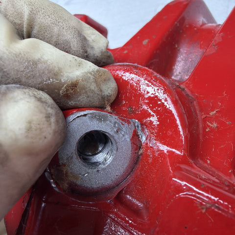 21-26 OEM BMW G80 G82 M3 M4 Front Driver Side Brake Caliper Brembo Red *Notes*