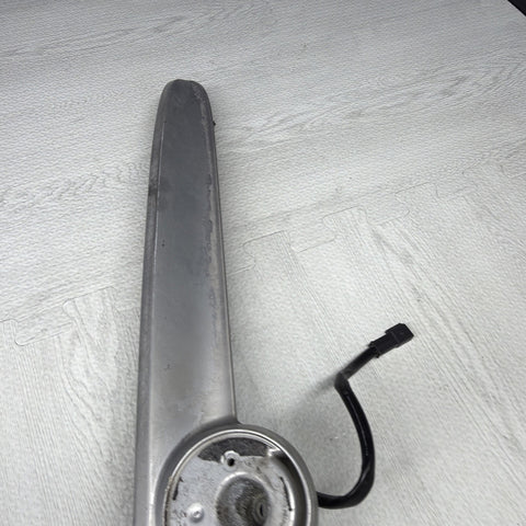 01-06 BMW E46 M3 Convertible Trunk Lid Grip Key Deck Handle Titanium Silver