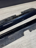 01-06 BMW E46 M3 Rocker Panel Side Skirts OEM Carbon Black *Notes*