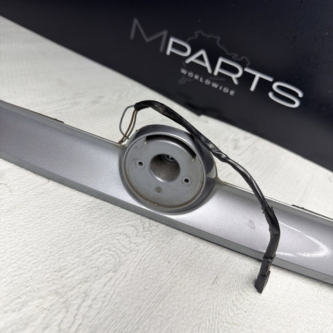 01-06 BMW E46 M3 Convertible Trunk Lid Grip Key Deck Handle Silver Gray