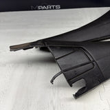 BMW 01-06 E46 325 330 M3 OEM Convertible Rear Top Lateral Trims Panels Black