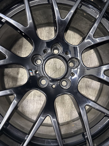 OEM BMW 08-13 E90 E92 E93 M3 Competition Front Wheel Rim 359 Gloss Black 19x9