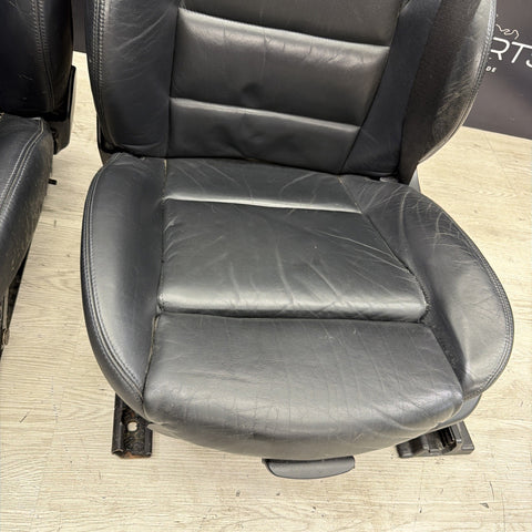 01-06 BMW E46 M3 Convertible Interior Front Heated Seats Black