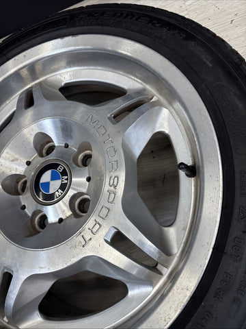 BMW MOTORSPORT Style 24 36112227360 E36 M3 LIGHTWEIGHT LTW Wheel 17x7.5 REPLICA