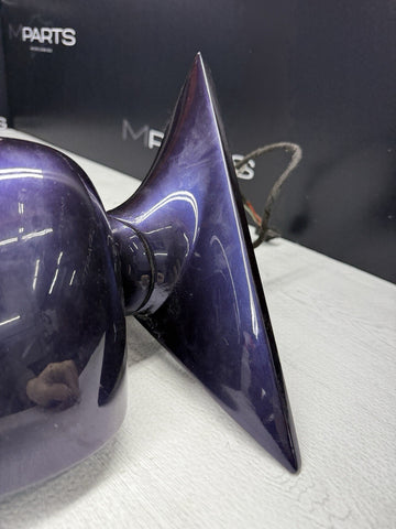 01-06 BMW E46 M3 Left Driver Side View Mirror Twilight Purple *Inner Bracket