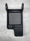 01-06 BMW E46 M3 Center Console Armrest Arm Rest Black Leather