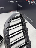 Gloss Black Front Kidney Grilles Grills 2004-2010 BMW E63 E64 645Ci 650i M6