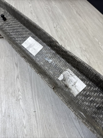 01-06 BMW E46 M3 Front Bumper Rebar Reinforcement Beam *Crack*