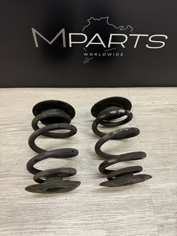 01-06 BMW E46 M3 Convertible Rear Axle Coils Springs Pair White Markings