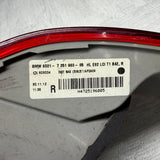 11-13 BMW E92 Coupe Rear Right Passenger Side Outer Tail Light 6321 7251960 OEM