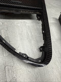 06-07 OEM BMW E63 E64 M6 Front Dash Center Console Carbon Trim 3pc Set