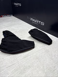NEW 01-06 BMW E46 M3 Shift Knob Shifter & Parking Boots Suede Style Tri Stitch