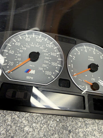 2001-2006 BMW E46 M3 Instrument Cluster Speedometer Spedometer SMG