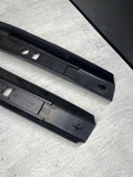 94-99 BMW E36 COUPE 318I 323I 325I M3 B PILLARS TRIMS BLACK