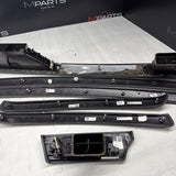 08-13 BMW E92 E93 M3 Interior Trim Set Carbon Leather OEM *Scuffs*