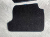 16-20 OEM BMW F87 M2 Black Rear Carpet Floor Mats