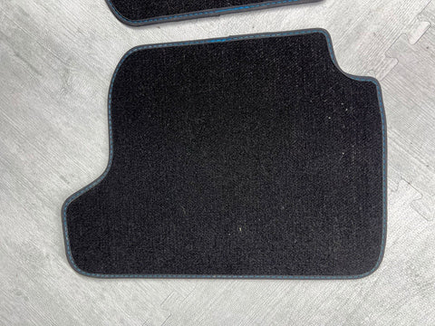 16-20 OEM BMW F87 M2 Black Rear Carpet Floor Mats