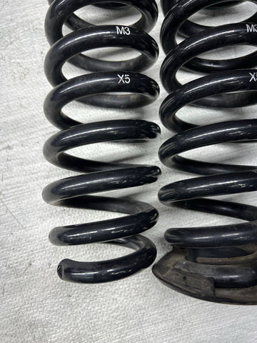 2008-2013 BMW E90 E92 E93 M3 Rear Suspension Coils Springs Pair OEM