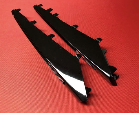 NEW Gloss Black BMW 08-13 E90 E92 E93 M3 Side Grille Grilles Fender Vents Covers