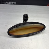 01-06 BMW E46 M3 Rearview Rear View Oval Mirror *Damage