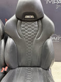 BMW 19-26 F95 X5M Front Seats Leather Heated Black