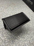 BMW 01-06 E46 325 330 M3 CENTER CONSOLE REAR STORAGE ASHTRAY ROLLUP TRAY BLACK