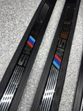 BMW E39 M Sport Door Sill Trim Scuff Plate Set OEM 525 530 540 M-Tech M5 *Cracks