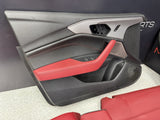 21-25 ACURA TLX TYPE S INTERIOR SET RED ALCANTARA LEATHER SEATS OEM 7K MILES