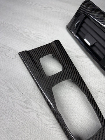 15-20 BMW F83 M4 Carbon Fiber Interior Dash Dashboard Trim Set OEM