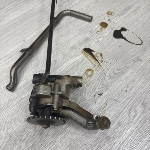 01-06 BMW E46 M3 S54 Engine Oil Pump + Pick Up Tubes