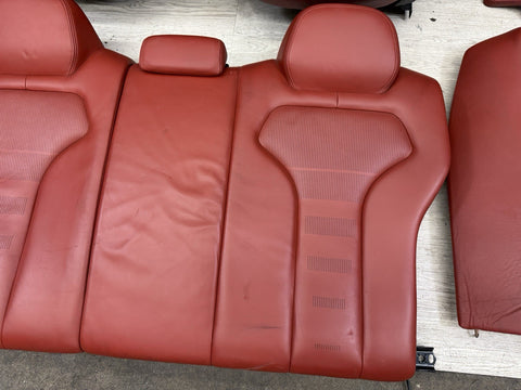15-18 BMW F80 M3 Sedan Interior Heated Seats & Panels / Sunshade Sakhir Orange