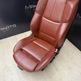 BMW E93 M3 08-13 Passenger Front Seat Fox Red Heated Powered