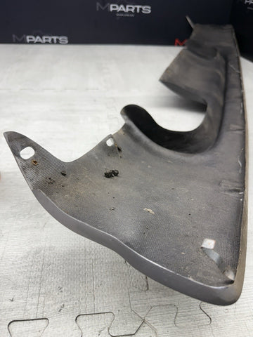 01-06 BMW E46 M3 CSL Style Rear Bumper Diffuser Carbon Fiber Good Fitment